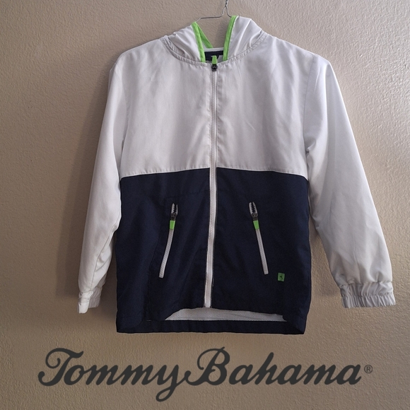 Tommy Bahama Other - Tommy Bahama hooded windbreaker jacket - Kid's Size 7/8